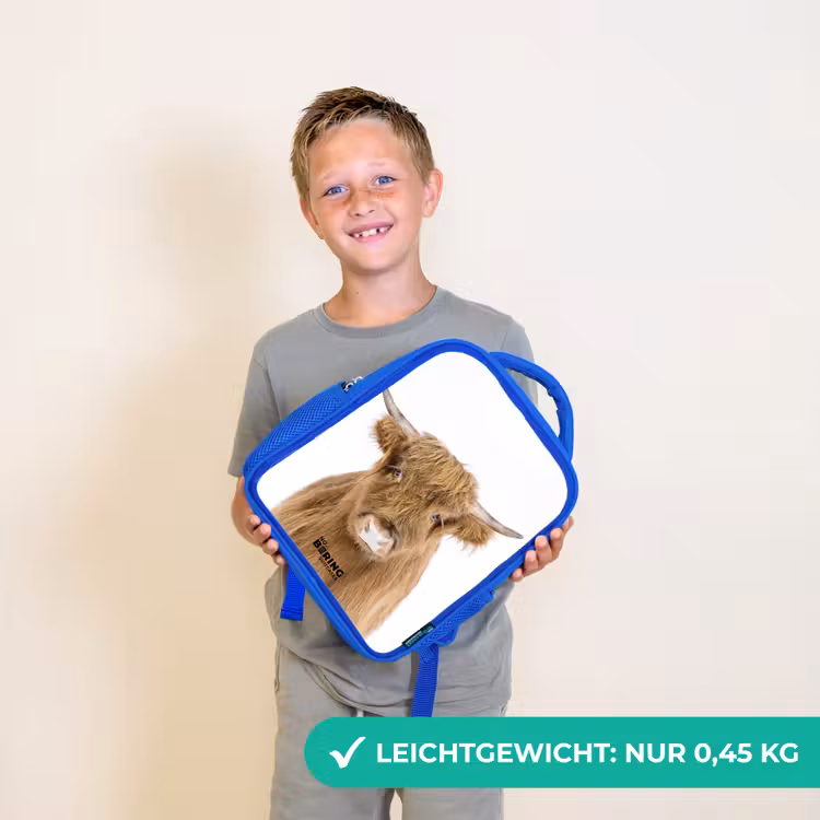 Kinderrucksack - Blau - Halbe Hooglander — 4