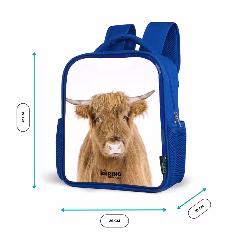 Kinderrucksack - Blau - Halbe Hooglander — 6