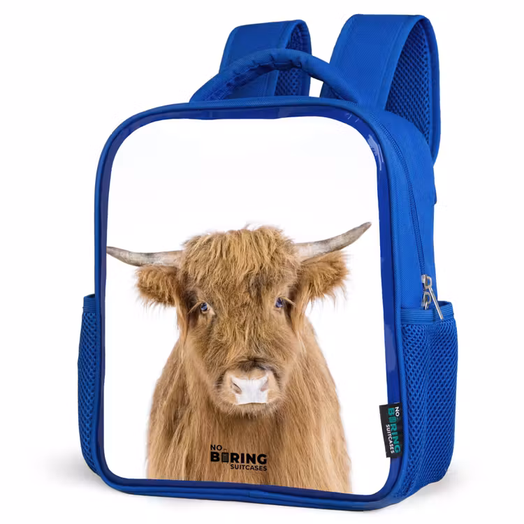 Kinderrucksack - Blau - Halbe Hooglander — 7