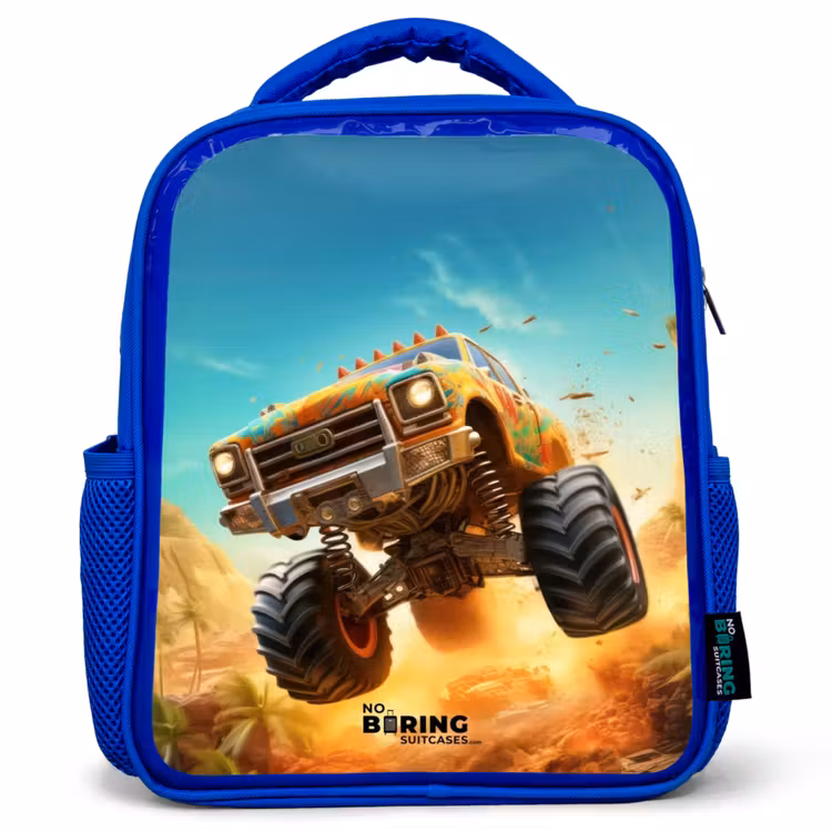 Kinderrucksack - Blau - Sand Läufer — 1