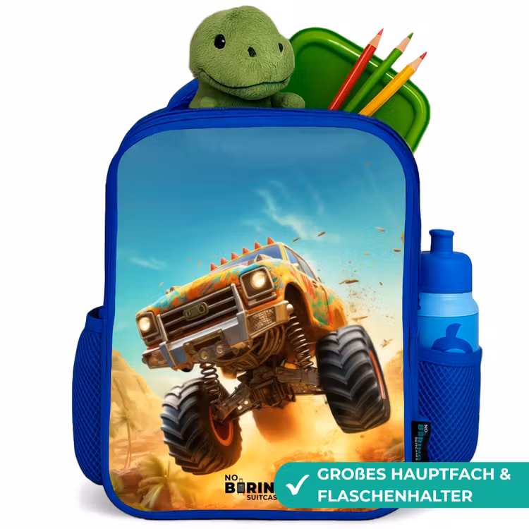 Kinderrucksack - Blau - Sand Läufer — 3