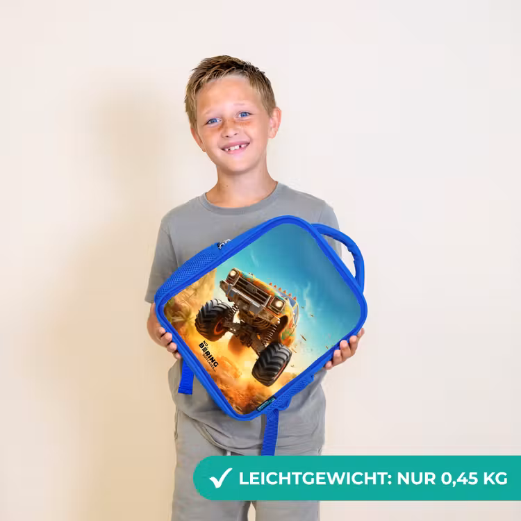 Kinderrucksack - Blau - Sand Läufer — 4