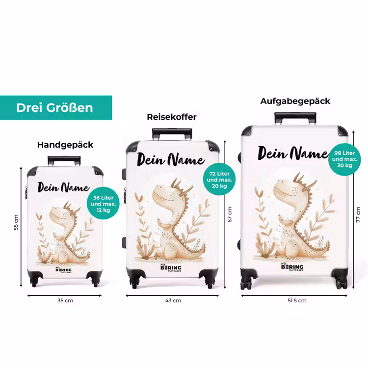 Koffer mit Name - Dobby-Drache — 3