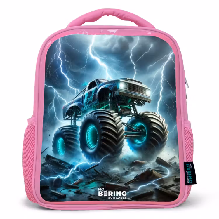 Kinderrucksack - Rosa - Donner-Räder — 1