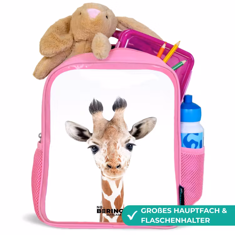 Kinderrucksack - Rosa - Gerrie Giraffe — 3