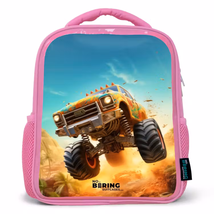 Kinderrucksack - Rosa - Sand Läufer — 1