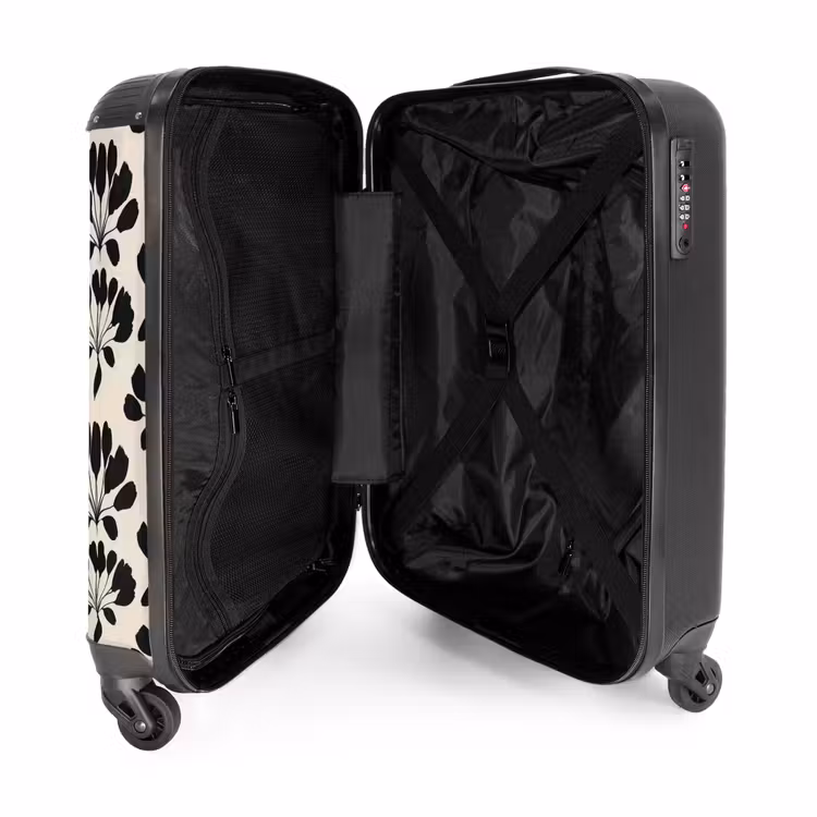 Koffer - Abstrakt - Muster - Schwarz — 5