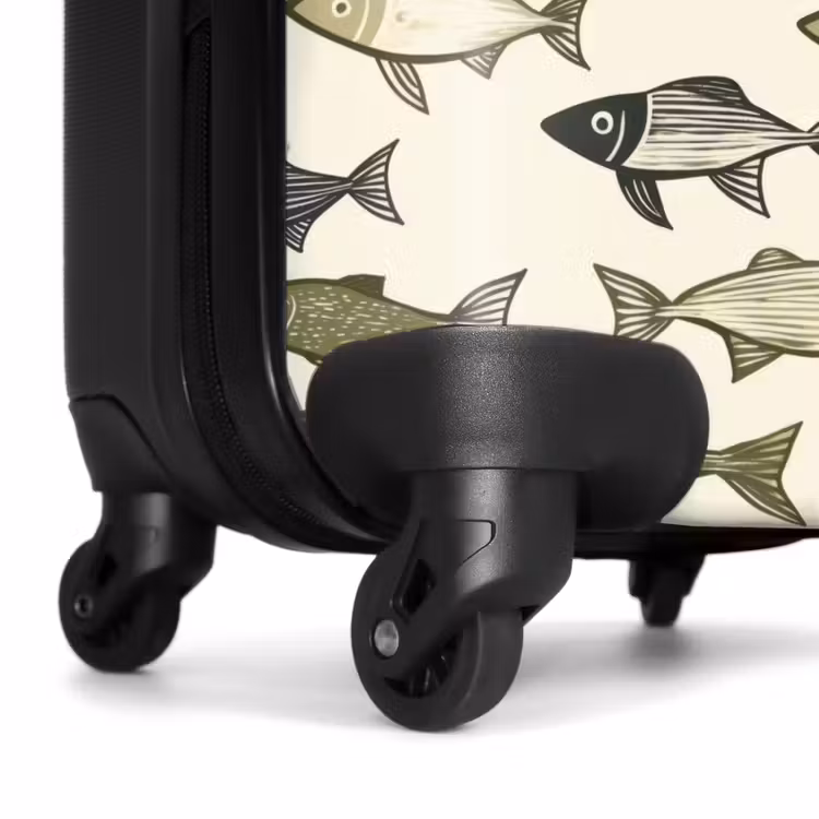 Koffer - Fische - Klassisch - Grün — 7