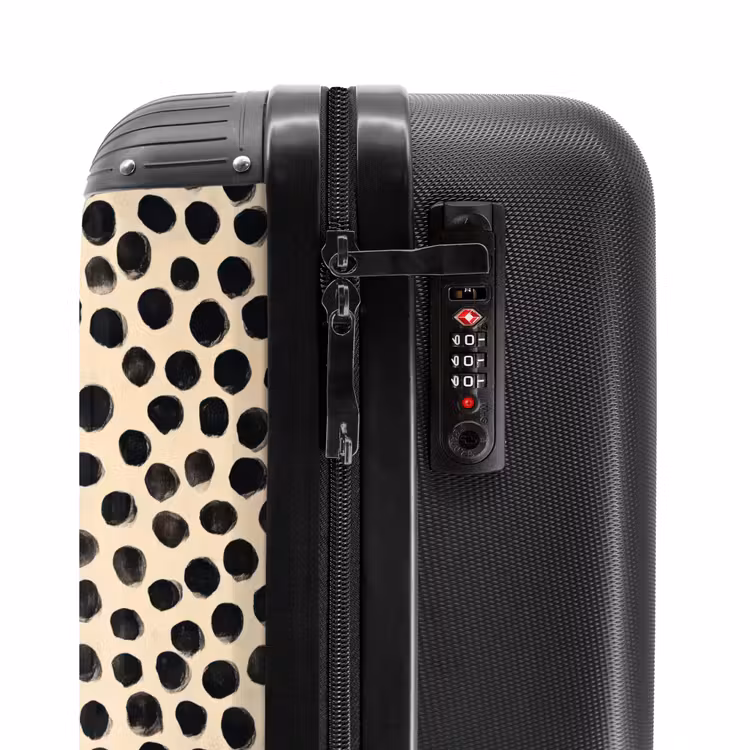 Koffer - Polka dots - Muster - Schwarz — 6
