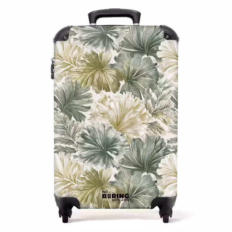 Koffer - Blätter - Botanisch - Grün — 1