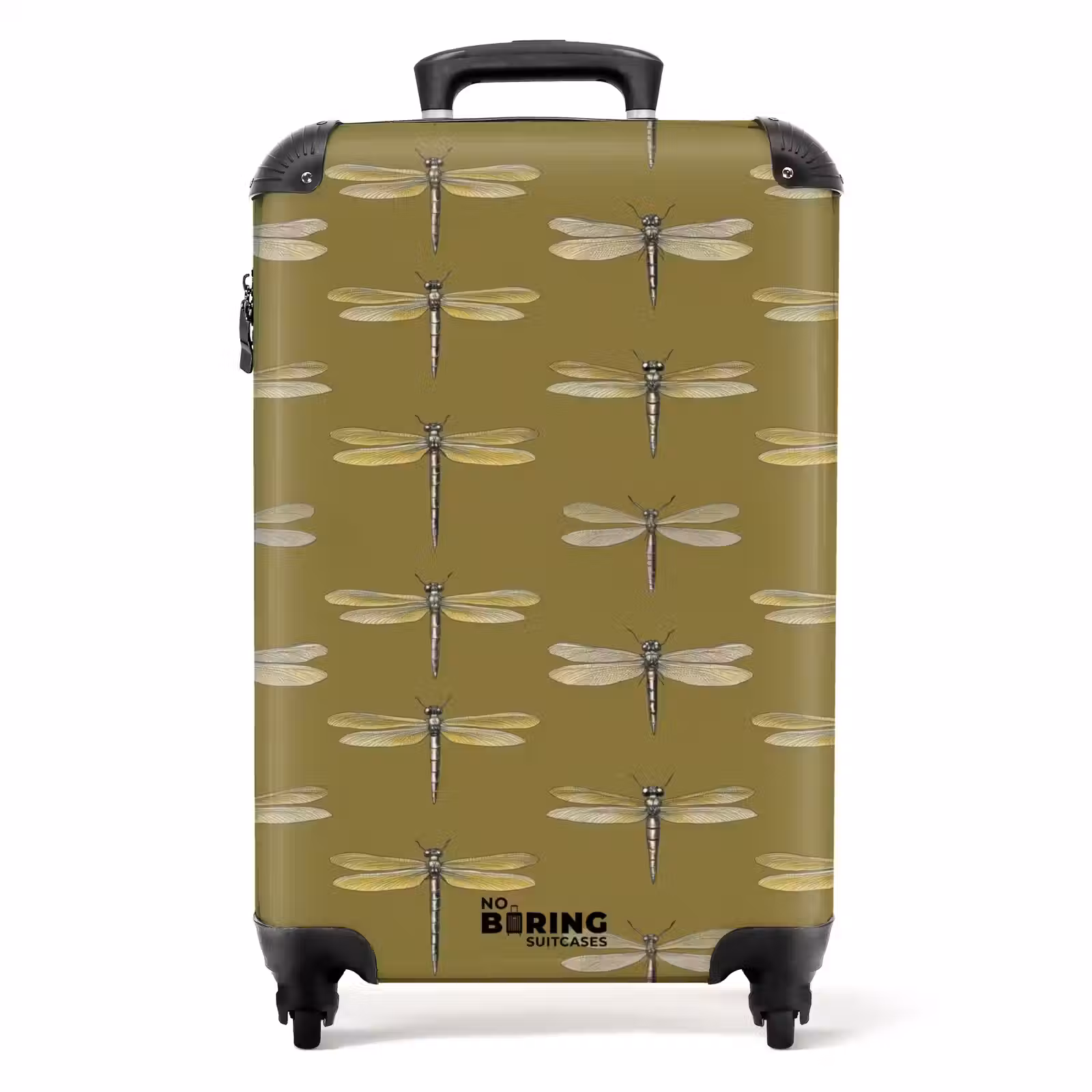 Koffer - Libellen - Muster - Grün — 1