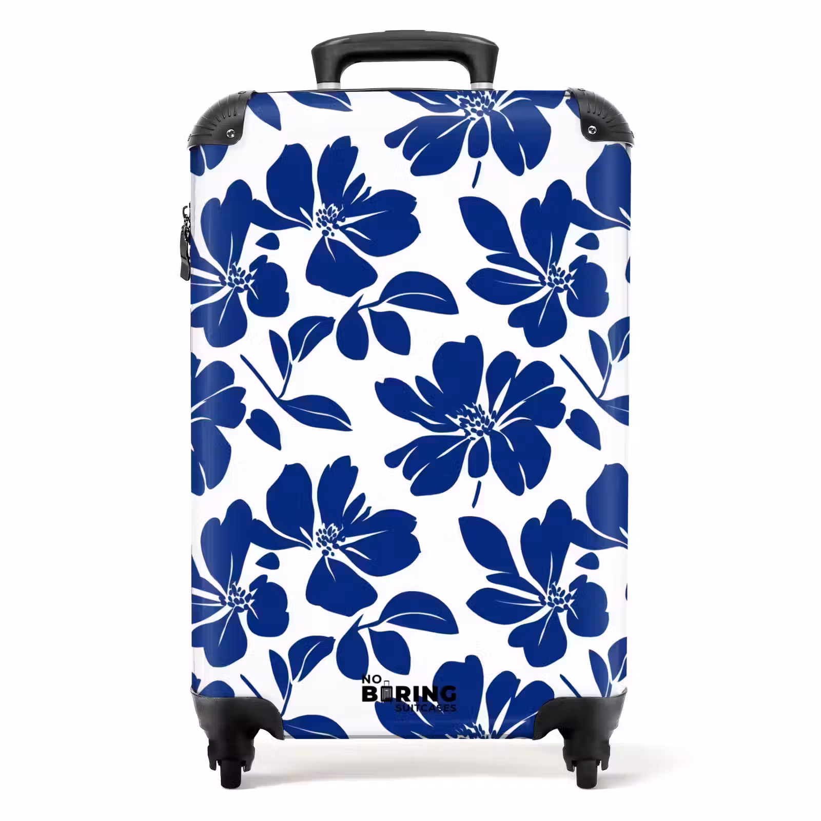 Koffer - Floral - Modern - Blau — 1