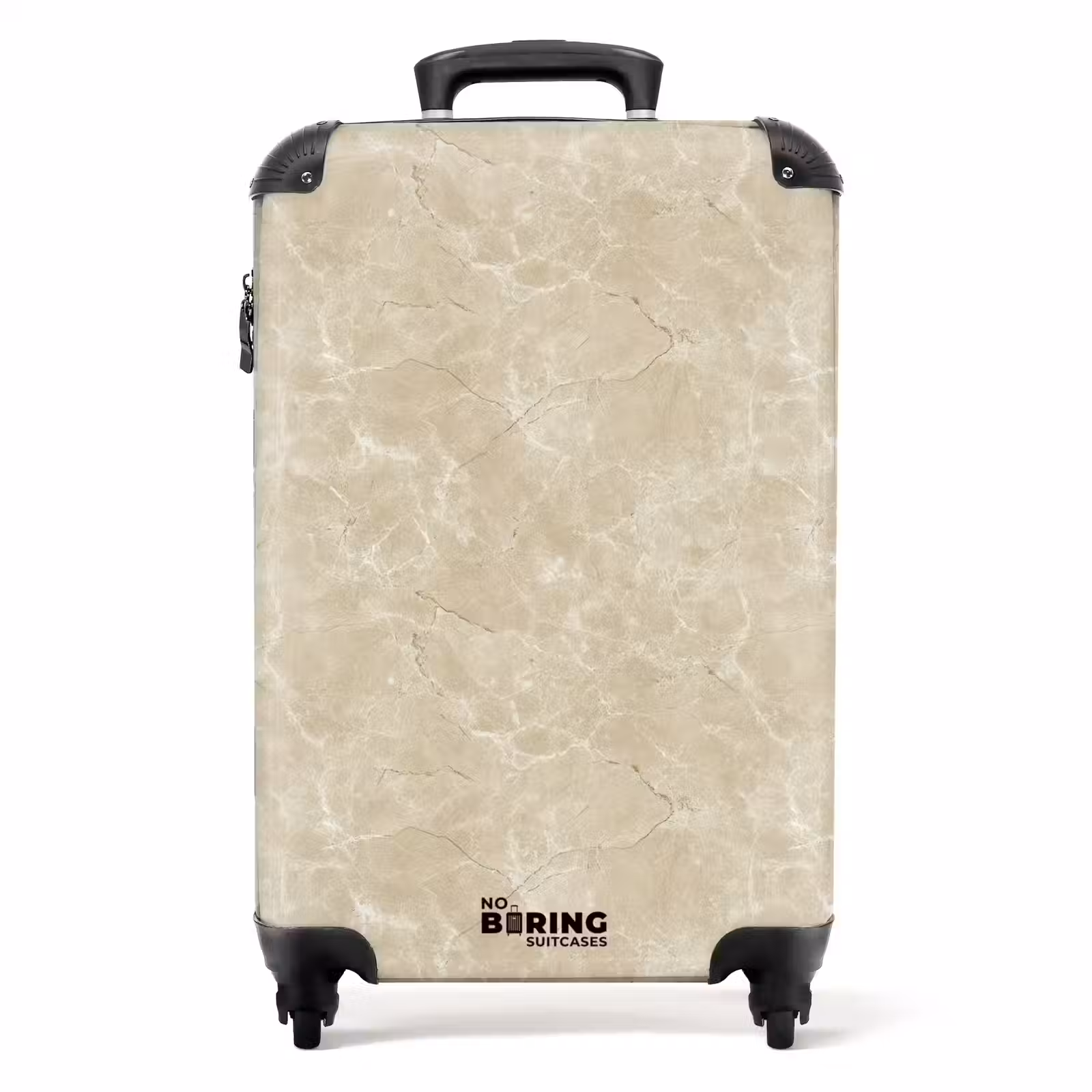 Koffer - Hellbeige - Marmor - Diffusionsäderung — 1
