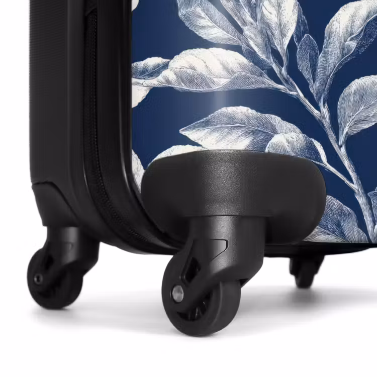 Koffer - Botanisch - Muster - Blau — 7