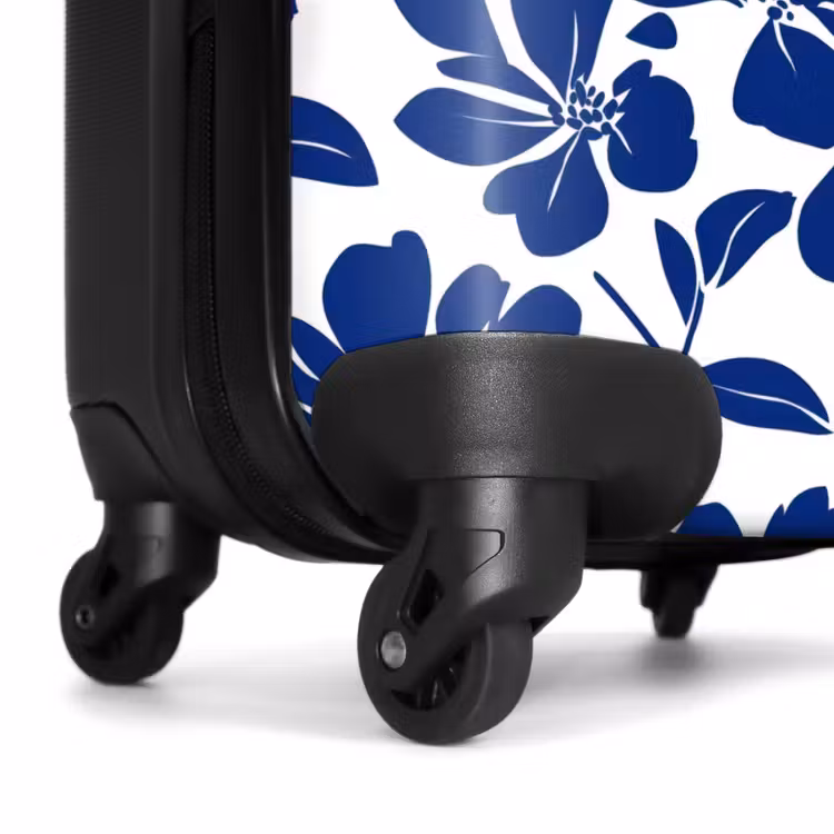 Koffer - Floral - Modern - Blau — 7