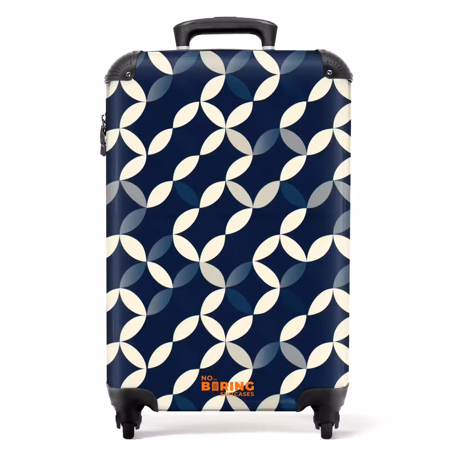 Koffer - Abstrakt - Muster - Blau — 1