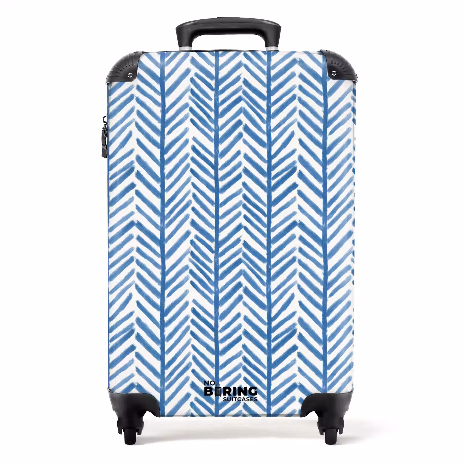 Koffer - Muster - Gestreift - Blau — 1