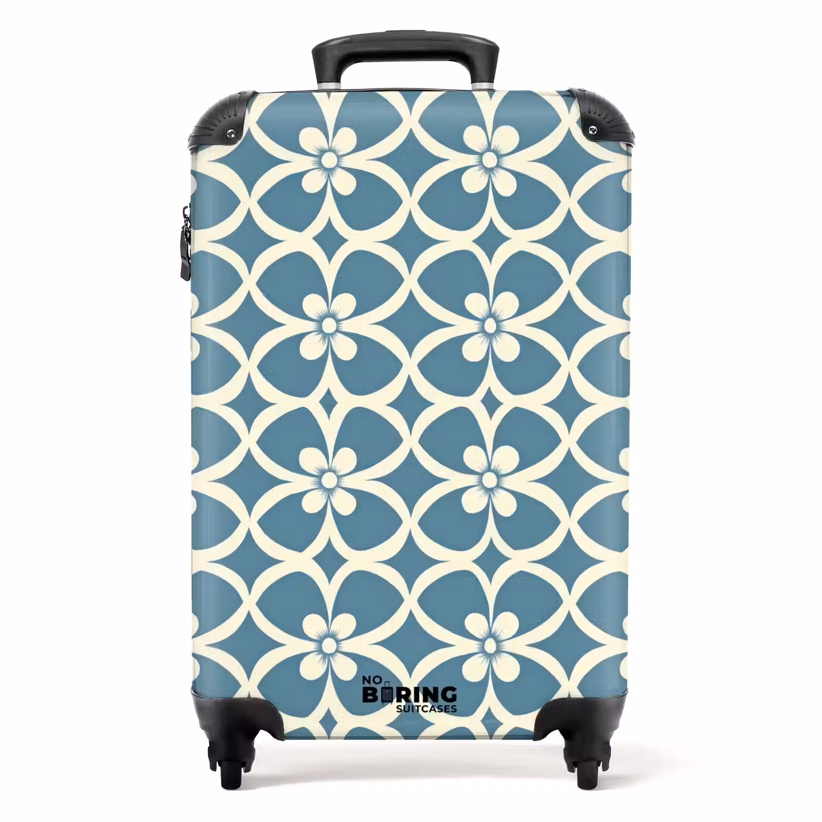 Koffer - Muster - Symmetrisch - Blau — 1