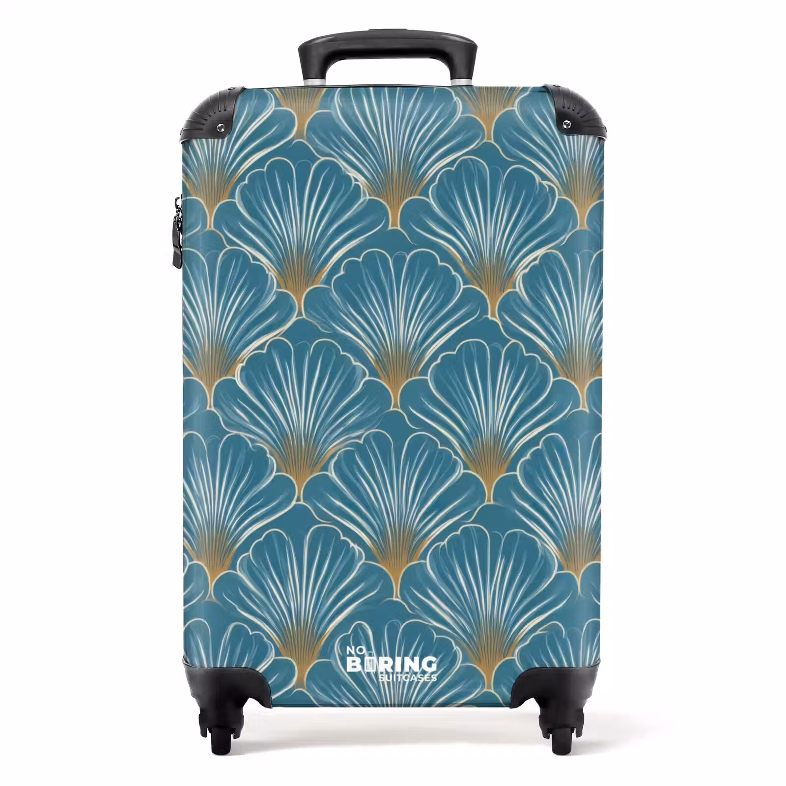 Koffer - Symmetrisch - Muster - Blau — 1