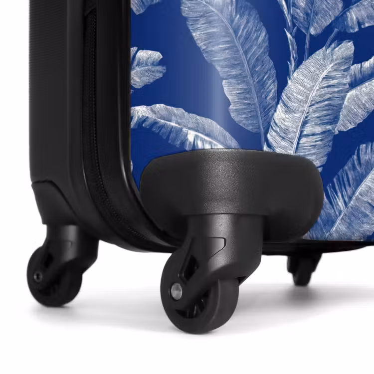 Koffer - Blatt - Palme - Blau — 7