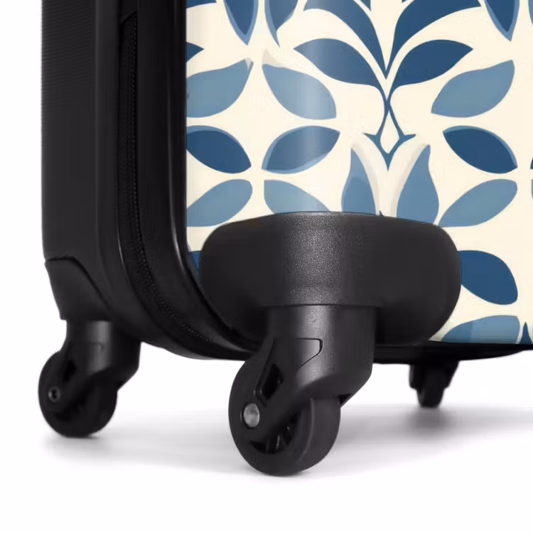 Koffer - Flora - Modern - Blau — 7