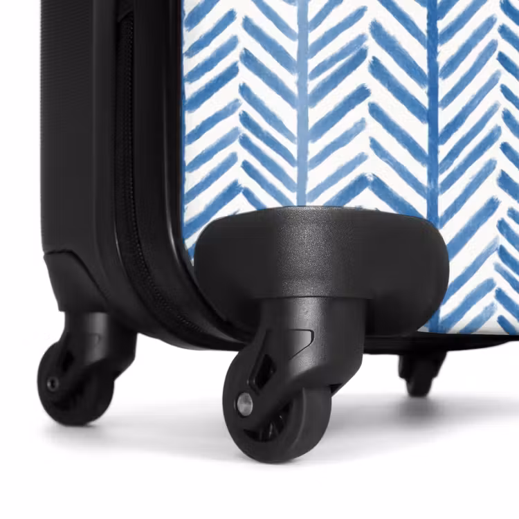 Koffer - Muster - Gestreift - Blau — 7