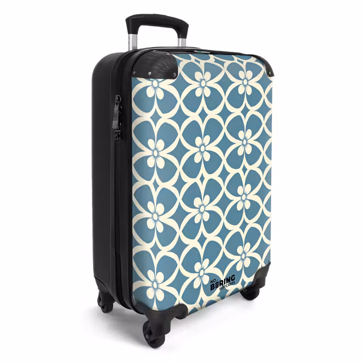 Koffer - Muster - Symmetrisch - Blau — 2