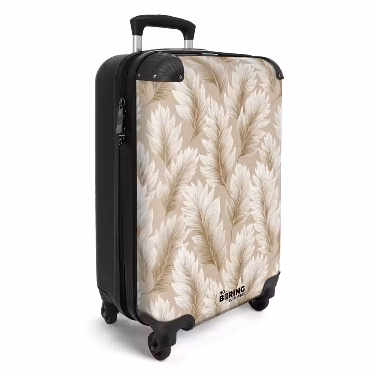 Koffer - Botanisch - Muster - Beige — 2