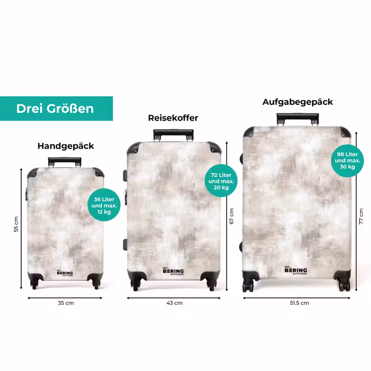 Koffer - Organisch - Gemustert - Melange — 3