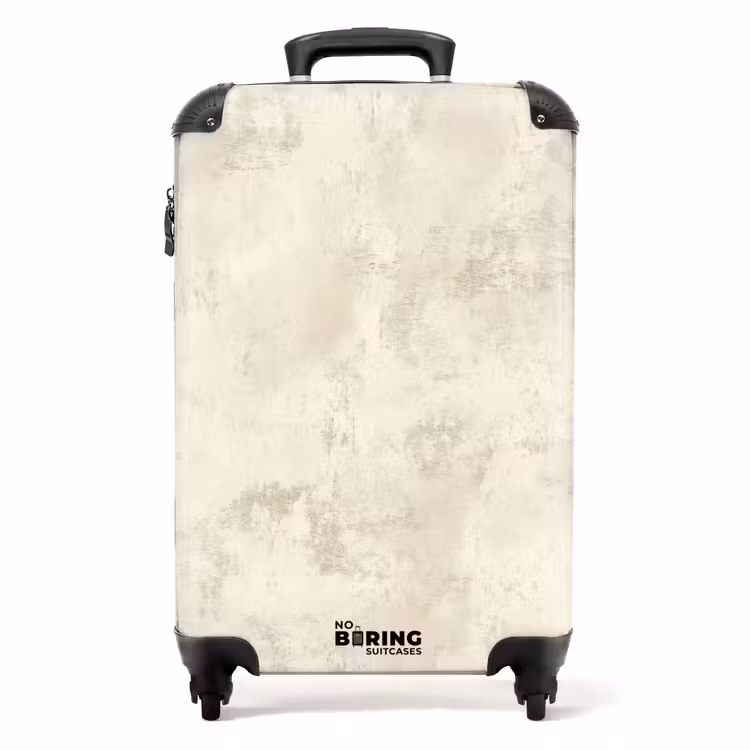 Koffer - Muster - Organisch - Beige — 1
