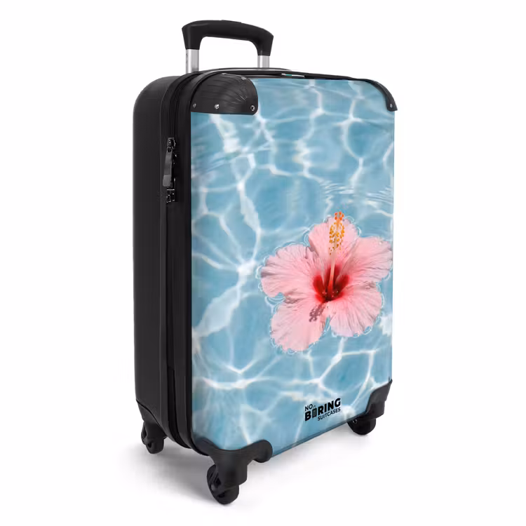 Koffer - Hibiskus - Wasser - Rosa — 2
