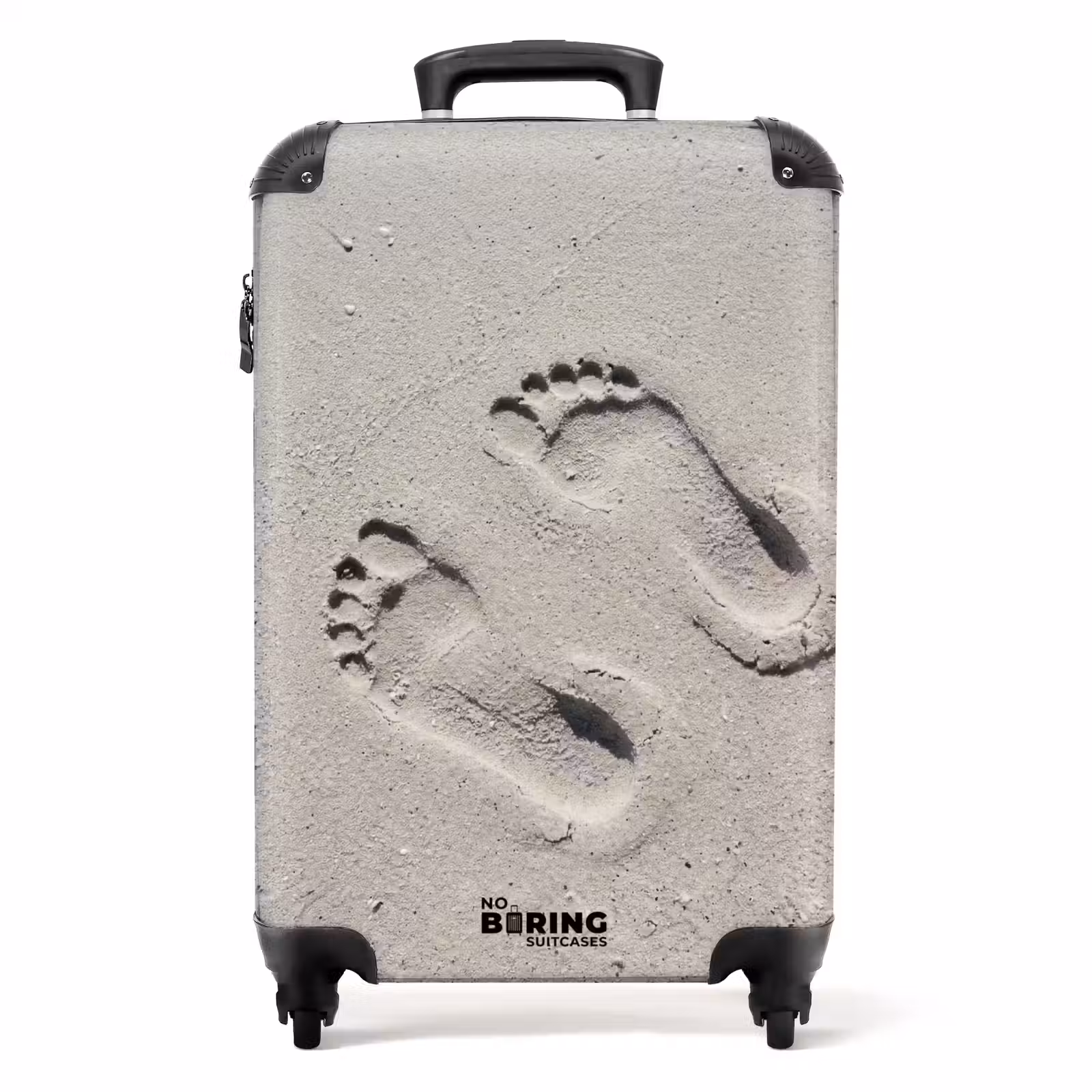 Koffer - Füße - Sand - Meer — 1