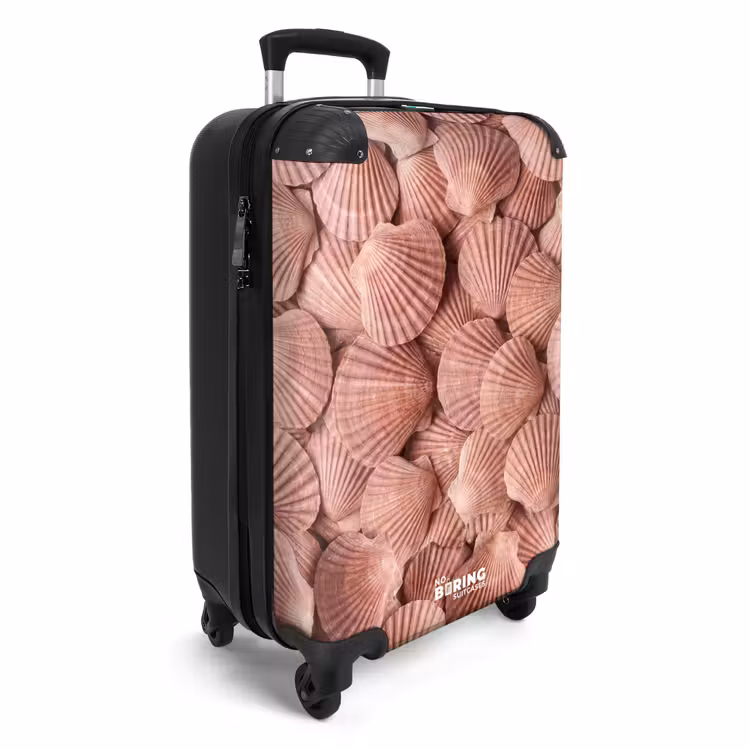 Koffer - Muscheln - Muster - Rosa — 2