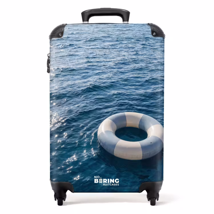 Koffer - Ozean - Schwimmband - Horizont — 1