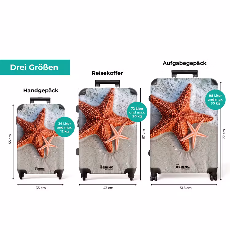 Koffer - Seestern - Strand - Meer — 3