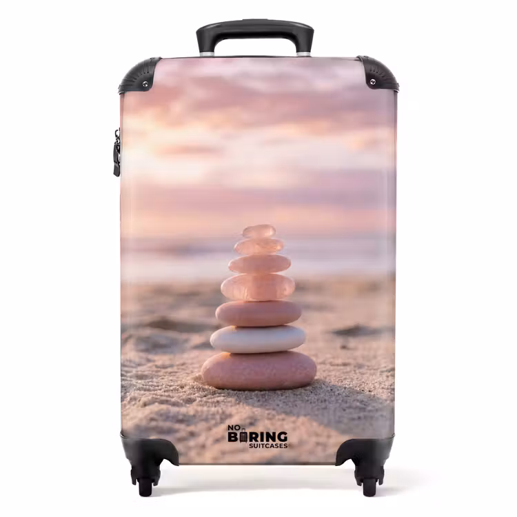 Koffer - Steine - Sand - Rosa — 1