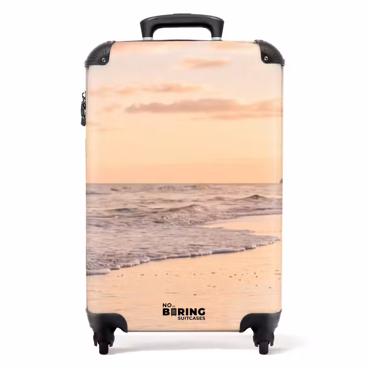 Koffer - Strand - Brandung - Wolken — 1