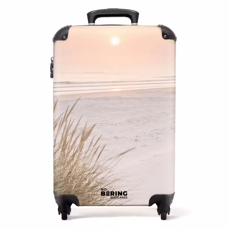 Koffer - Horizont - Dünenlandschaft - Sand — 1