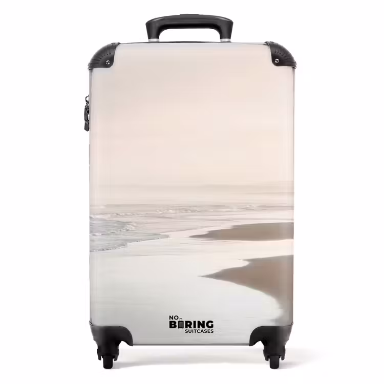 Koffer - Küstenlinie - Strand - Meer — 1