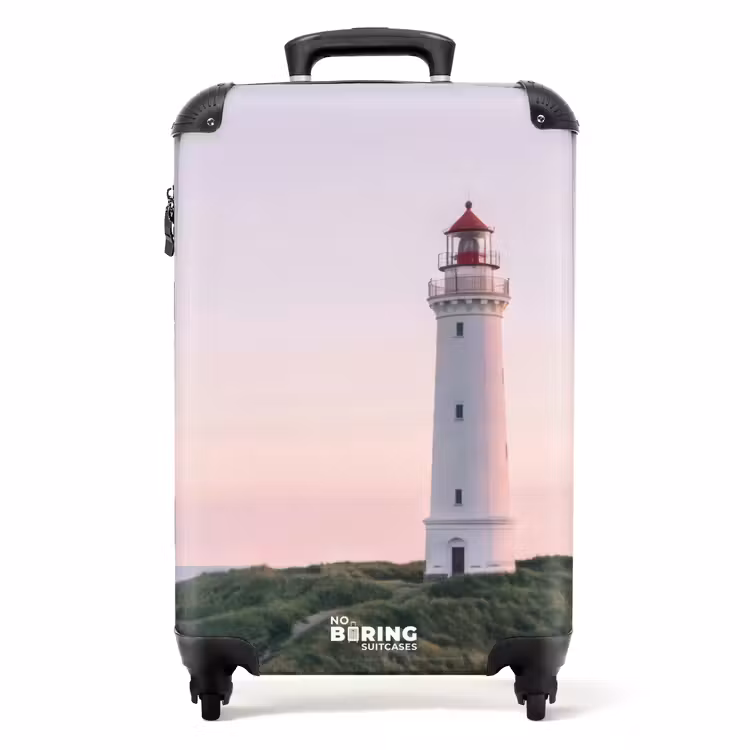 Koffer - Leuchtturm - Dünenlandschaft - Meer — 1