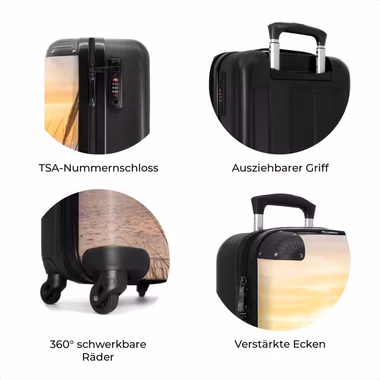 Koffer - Sonnenuntergang - Dünen - Meer — 8