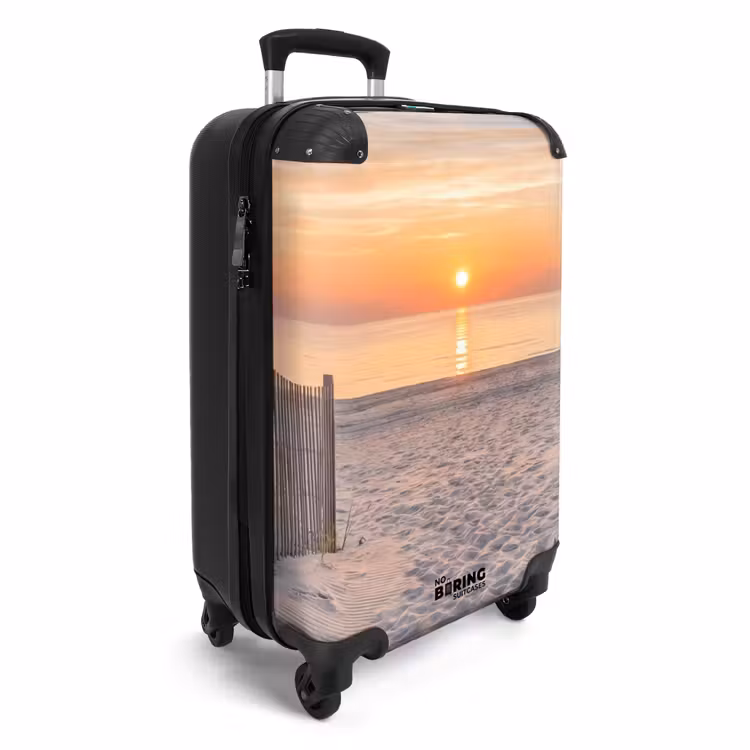 Koffer - Sonnenuntergang - Strand - Sand — 2