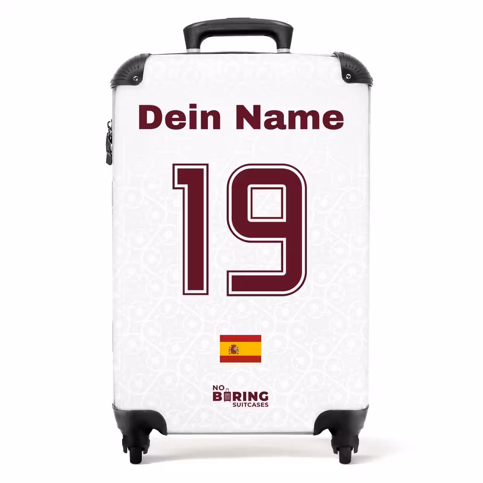 Koffer mit Name - Auswärtstrikot von Spanien — 1