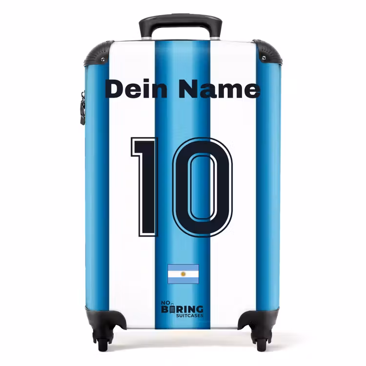 Koffer mit Name - Argentinien-Heimtrikot — 1