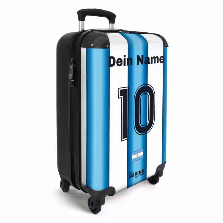Koffer mit Name - Argentinien-Heimtrikot — 2