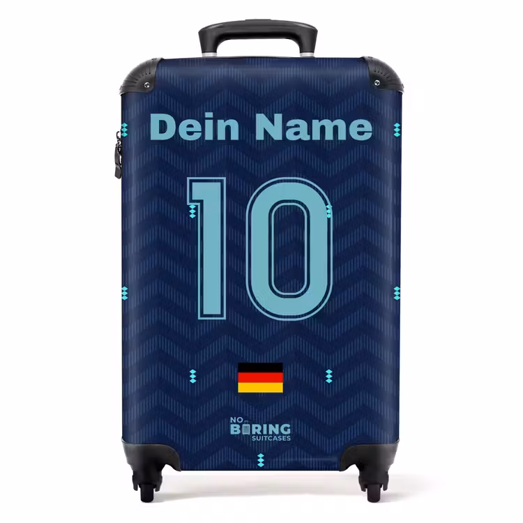 Koffer mit Name - Auswärtstrikot der deutschen Nationalmannschaft — 1