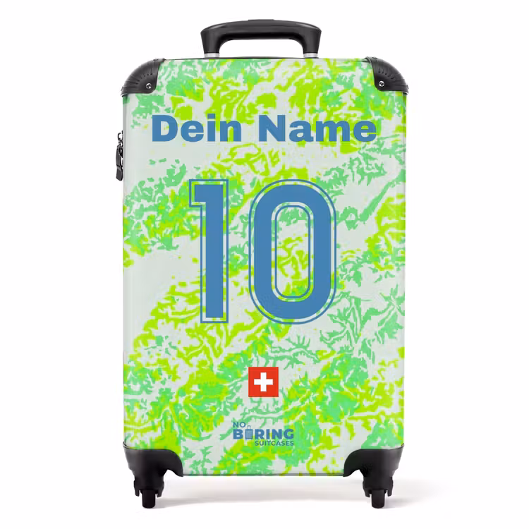 Koffer mit Name - Auswärtstrikot der Schweiz — 1