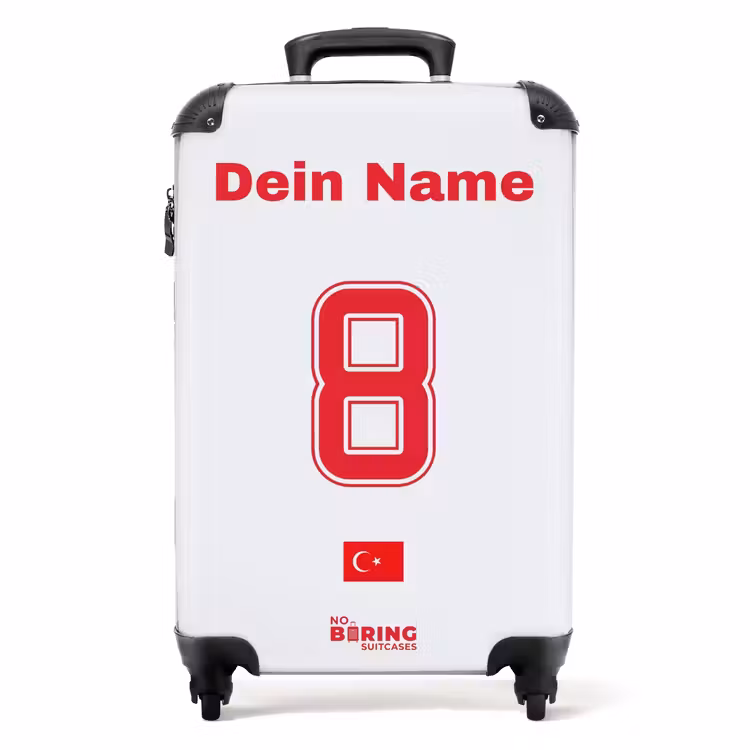 Koffer mit Name - Auswärtstrikot der Türkei — 1