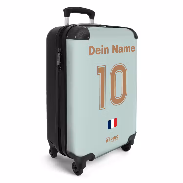 Koffer mit Name - Auswärtstrikot Frankreich — 2