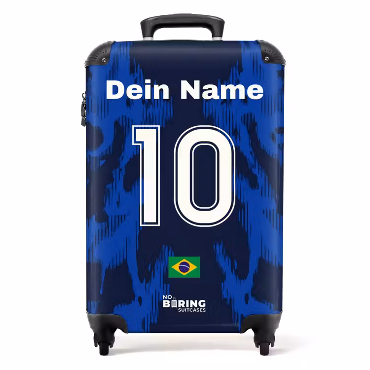 Koffer mit Name - Auswärtstrikot von Brasilien — 1